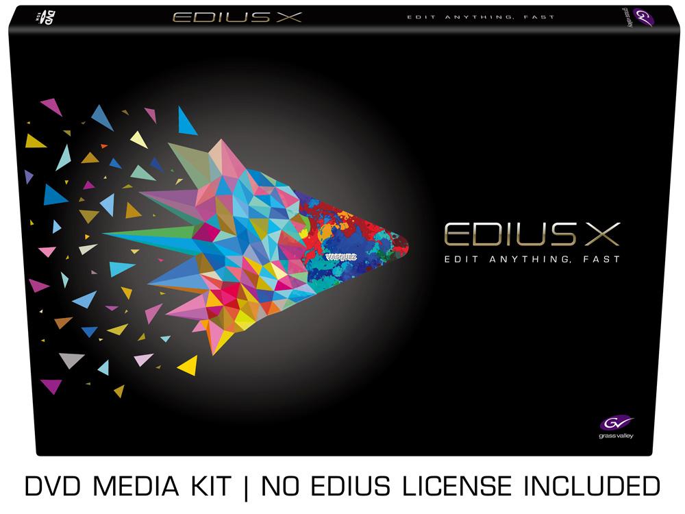 EDIUS X Pro Media Kit (DVD Box)