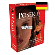 Upgrade auf Poser 6 Deutsch von Poser 4, Artist, Pro Pack Win+Mac