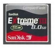 SanDisk Compact Flash Extreme III 8 GB